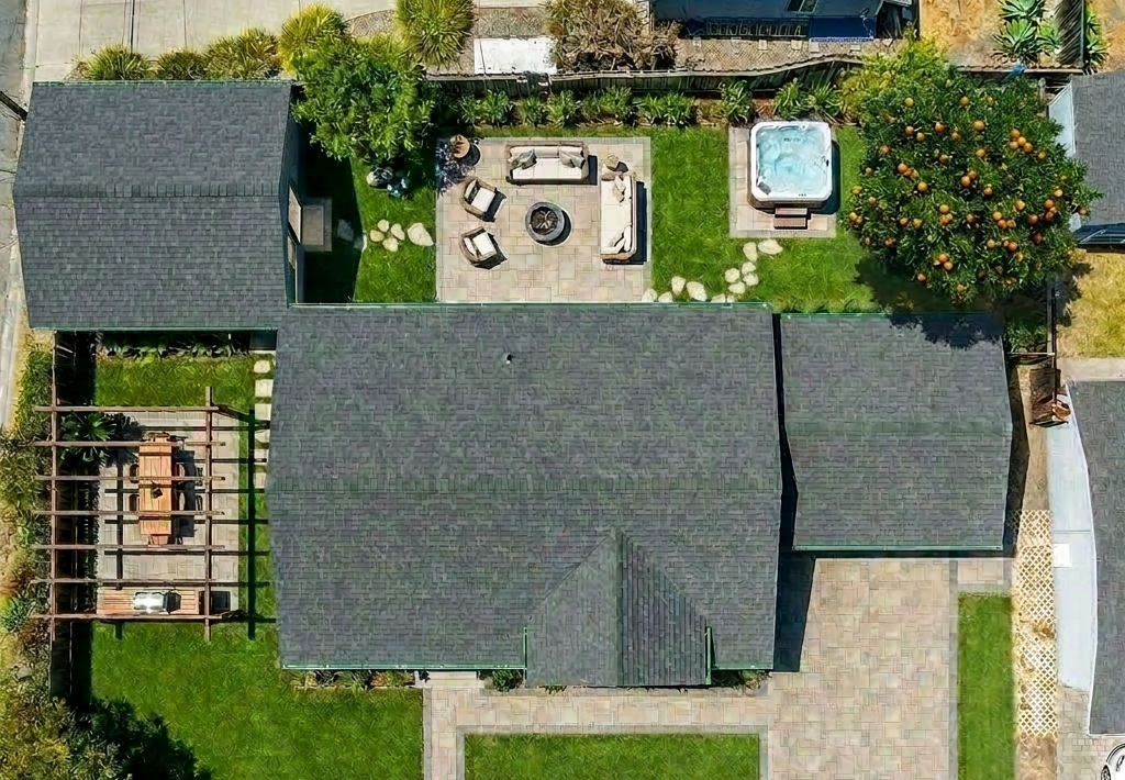 After: rendered redesign, 925 Camino Lindo