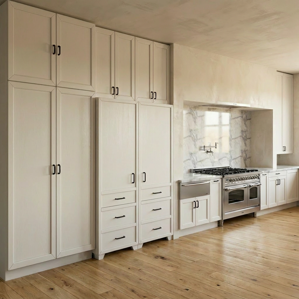 Westward Atelier kitchen remodel, rendered photo